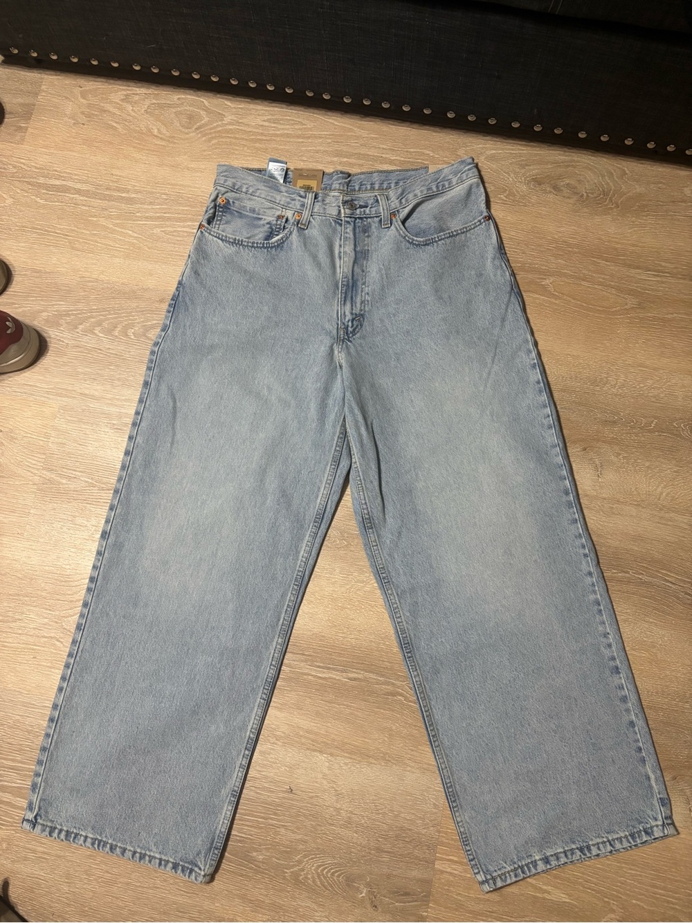 Levi's Light Wash Blue Extra Baggy Jeans